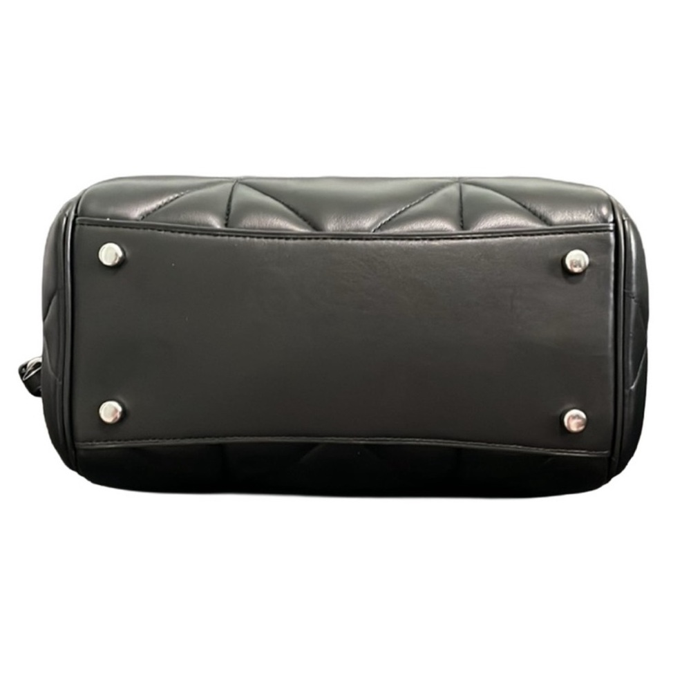 Coach Black Quilted Satchel - Picture 3 of 4